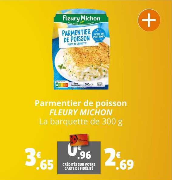 parmentier de poisson fleury michon