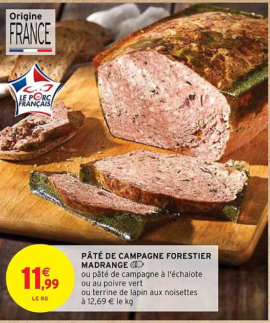 pâté de campagne forestier madrange