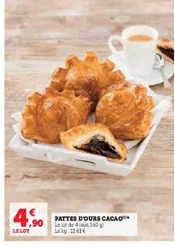 Pattes D'ours Cacao