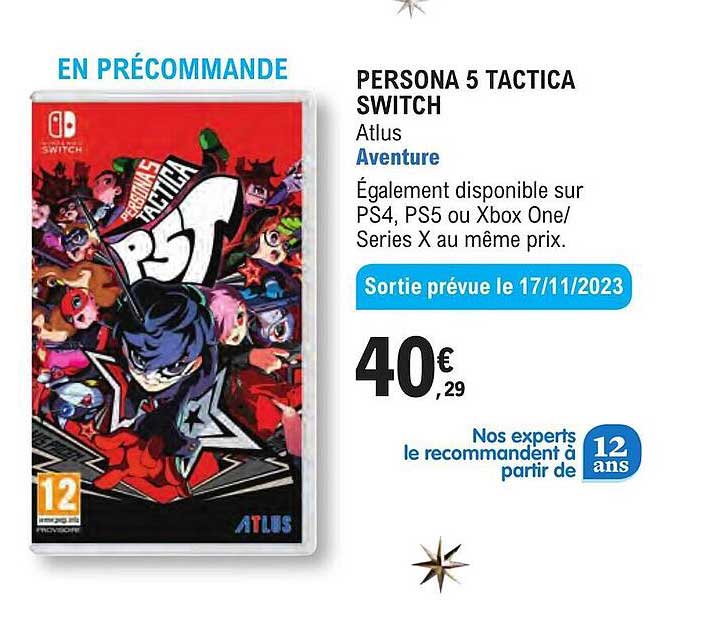 persona 5 tactica switch