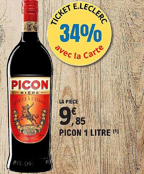 picon bière 1 litre
