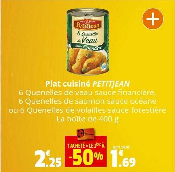 plat cuisiné petitjean