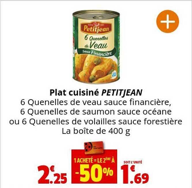 plat cuisiné petitjean
