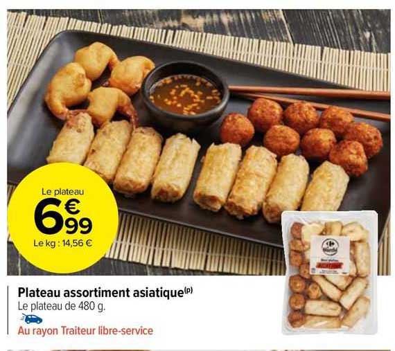 Plateau Assortiment Asiatique