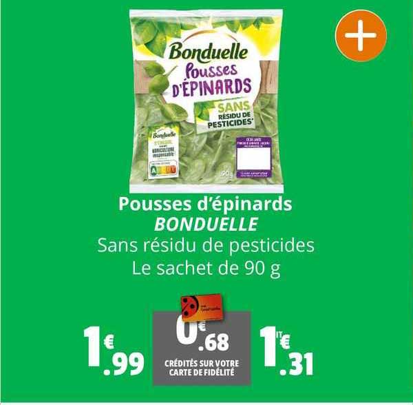 Pousses D'épinards Bonduelle