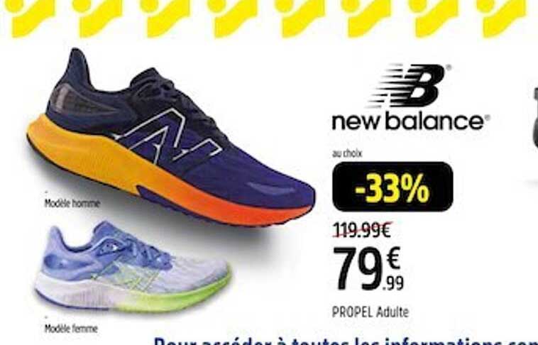 propel adulte new balance