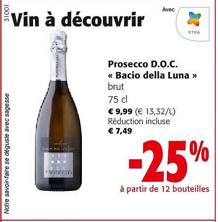 prosecco d.o.c. «bacio della luna»