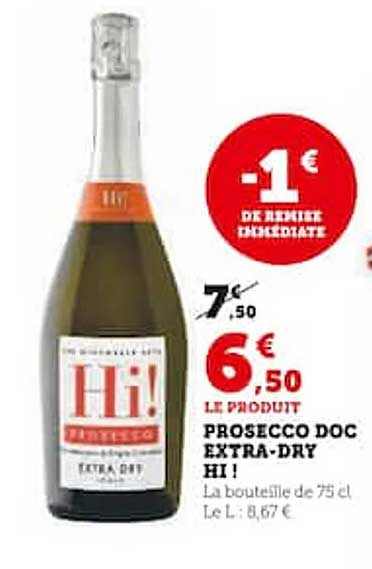 prosecco doc extra-dry hi!