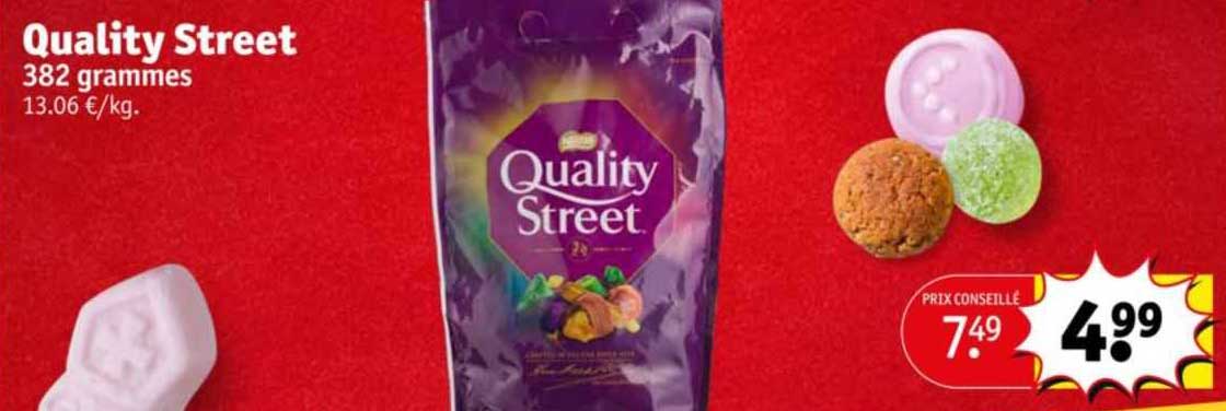 quality street 382 grammes