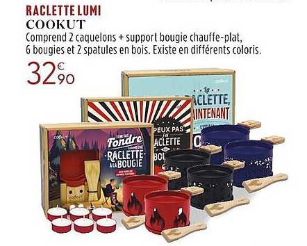 raclette lumi cookut