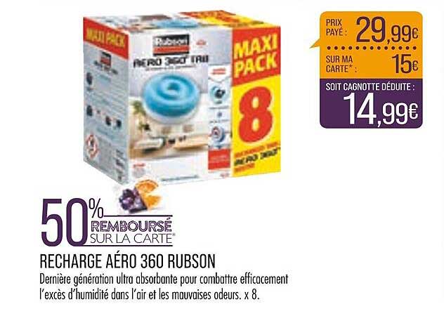 Recharge Aéro 360 Rubson