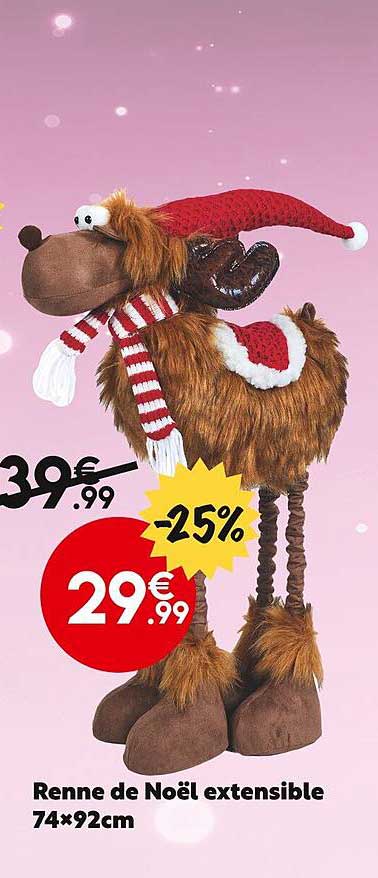 renne de noël extensible