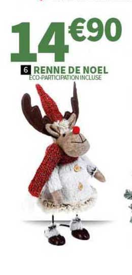 renne de noël