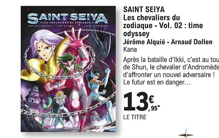 saint seiya - les chevaliers du zodiaque - vol. 2 : time odyssey - férôme alquié - arnaud dollen