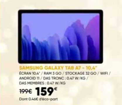 Samsung Galaxy Tab A7 - 10,4"