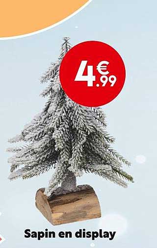 sapin en display