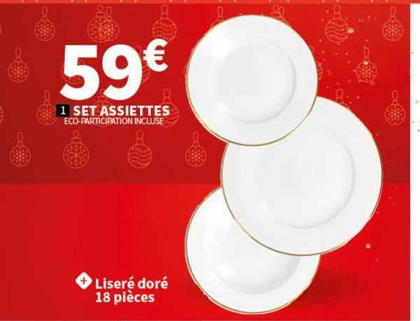 Set Assiettes