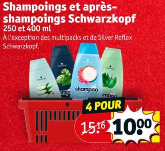 shampoings et après-shampoings schwarzkopf