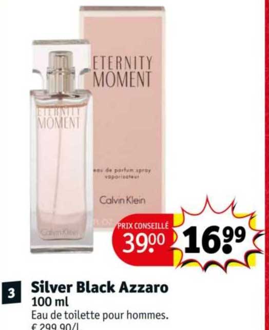 silver black azzaro eau de toilette