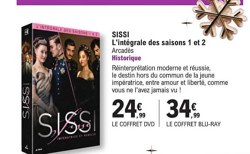 sissi l'integrale des saison 1 et 2