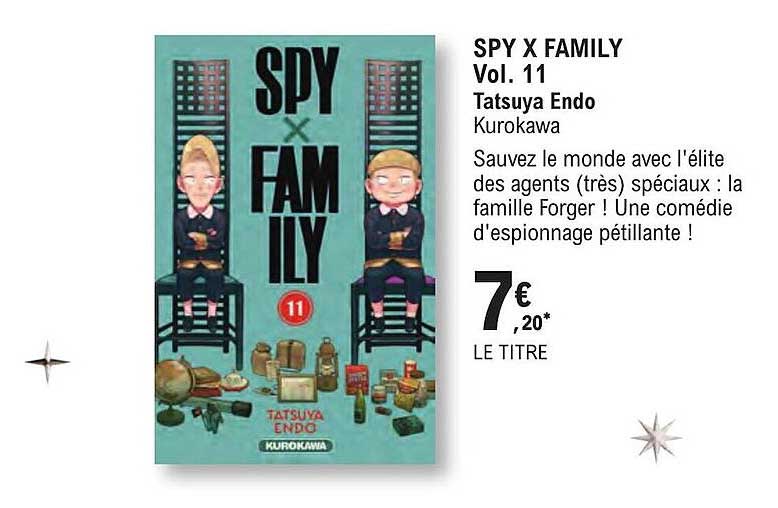 spy x family vol. 11 tatsuya endo