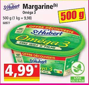 st hubert margarine