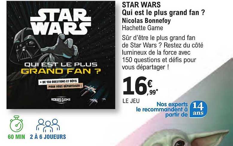 star wars - qui est le plus grand fan ? nicolas bonnefoy