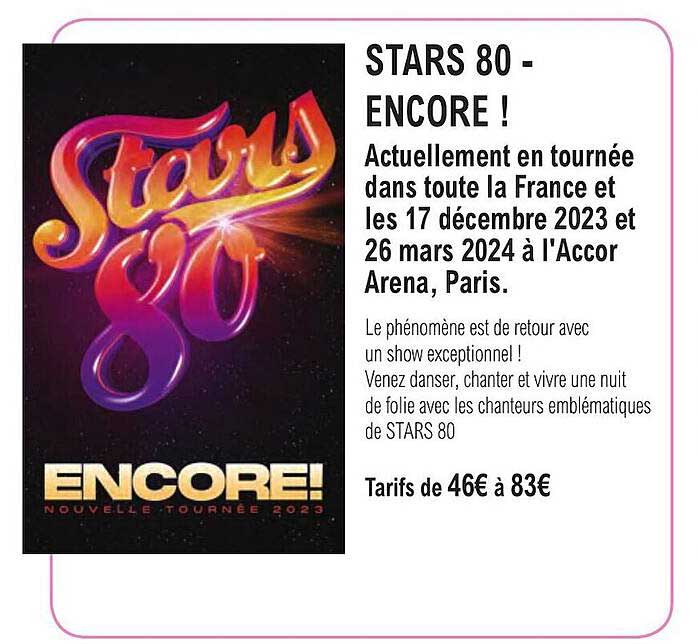 stars 80- encore !