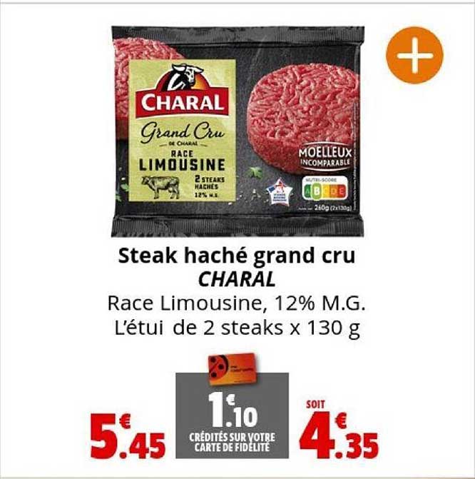 Steak Haché Grand Cru Charal