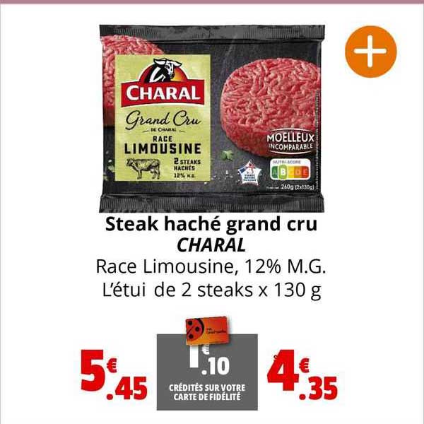 Steak Haché Grand Cru Charal