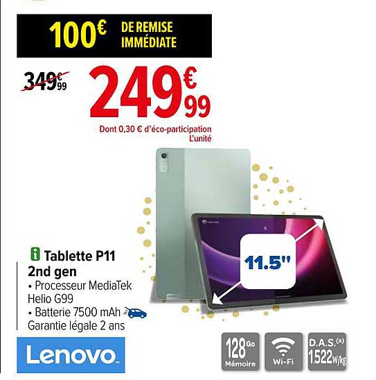 tablette p11 2nd gen 11.5" lenovo