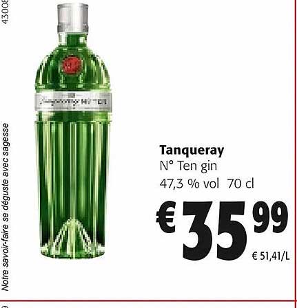 Tanqueray N° Ten Gin 47,3% Vol