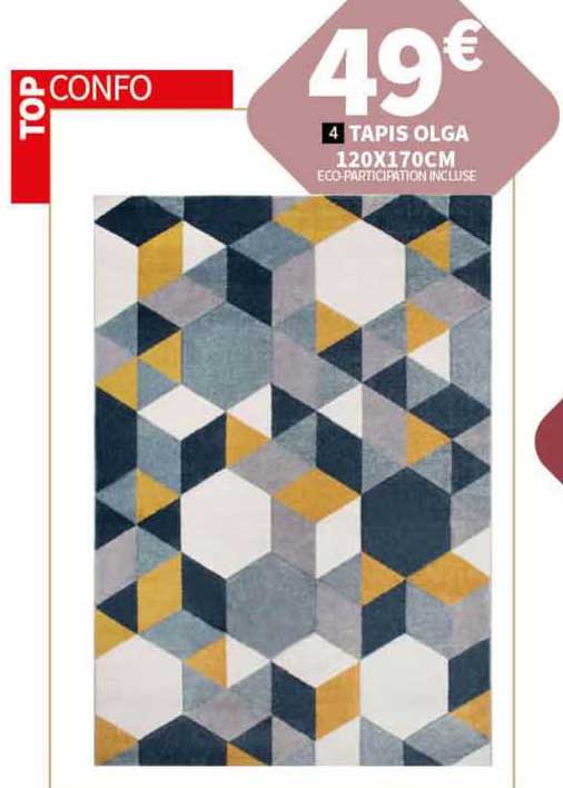 tapis olga 120 x 170 cm