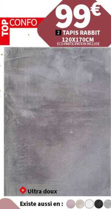 tapis rabbit 120 x 170 cm