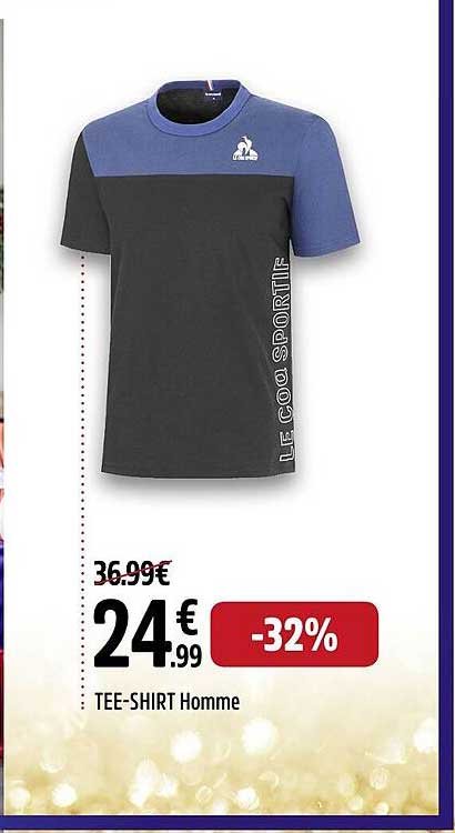 tee-shirt homme le coq sportif
