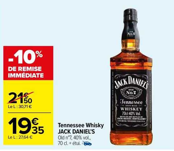 tennessee whisky jack daniel's