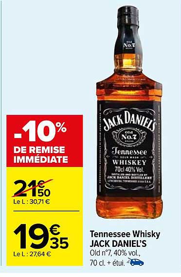 tennessee whisky jack daniel's