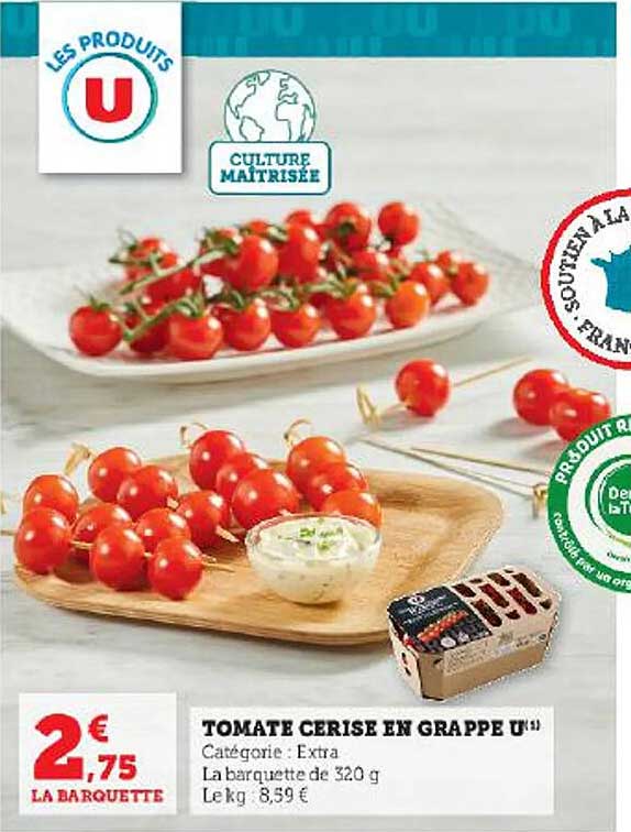 Tomate Cerise En Grappe U