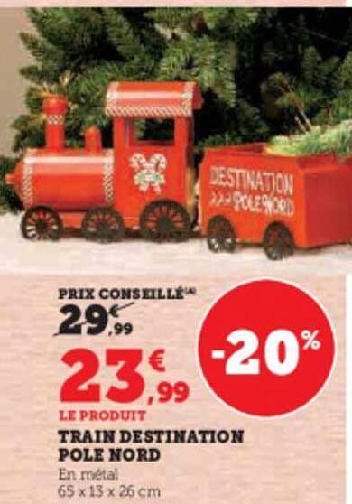 train destination pole nord