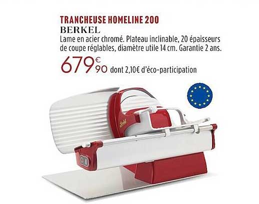 Trancheuse Homeline 200 Berkel
