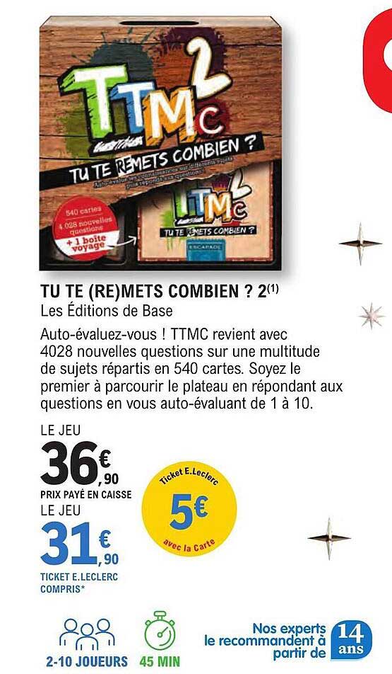 tu te (re)mets combien ? 2