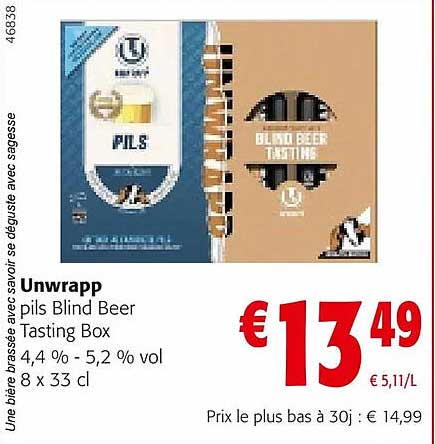 unwrapp pils blind beer tasting box
