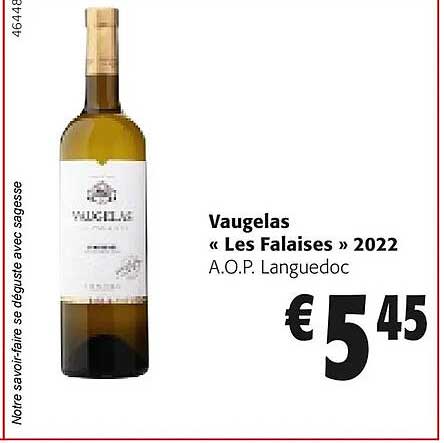 vaugelas «les falaises» 2022