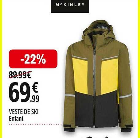 veste de ski enfant mckinley