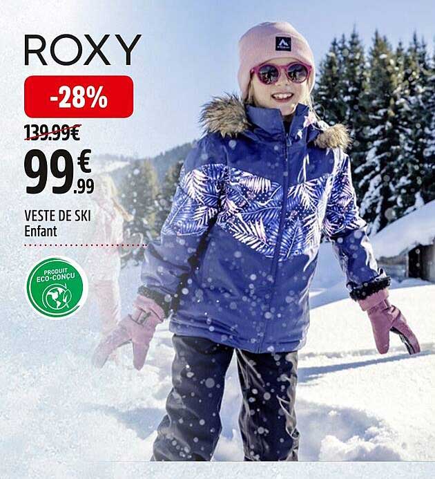 veste de ski enfant roxy