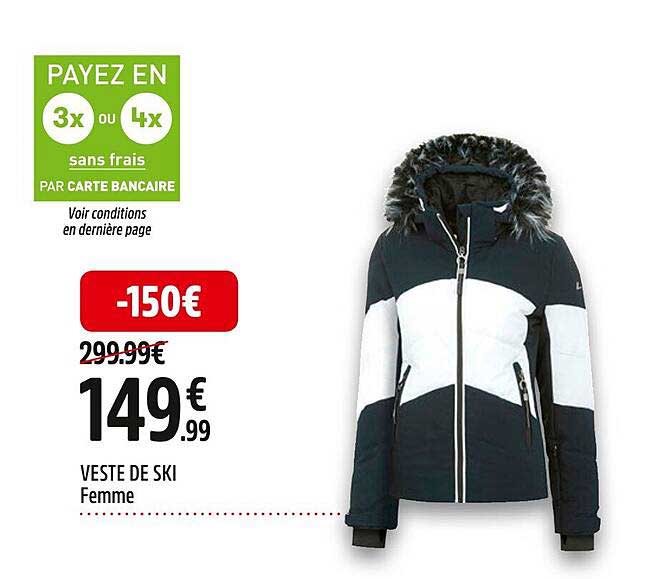 veste de ski femme