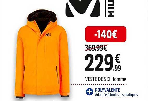 veste de ski homme