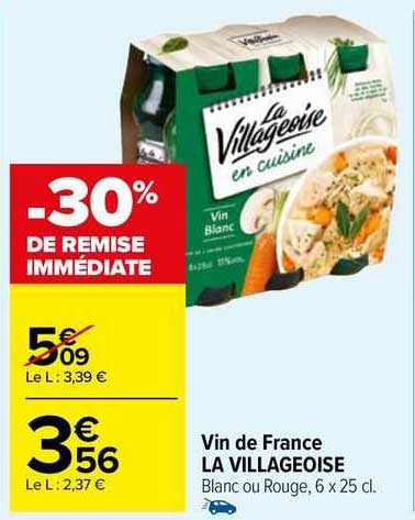 vin de france la villageoise