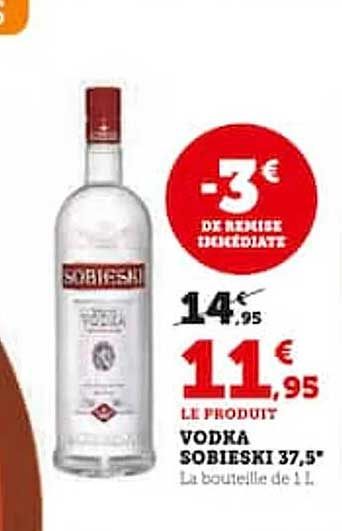 Vodka Sobieski 37,5°