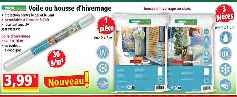 Voile Ou Housse D'hivernage